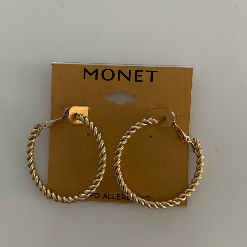 Hoop earrings!